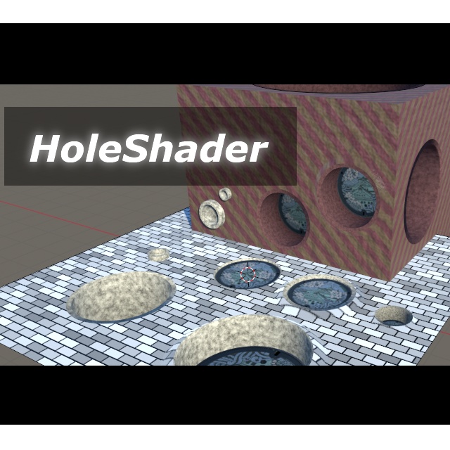 Hole Shader (ver. 2.4) for Blender 3.3