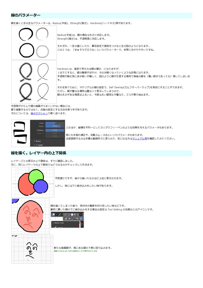 Blender Grease Pencil 解説 -使いどころとモディファイアとビジュアルエフェクトの本- Version 1.7