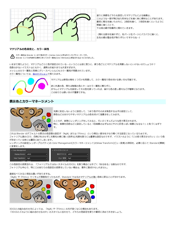 Blender Grease Pencil 解説 -使いどころとモディファイアとビジュアルエフェクトの本- Version 1.7