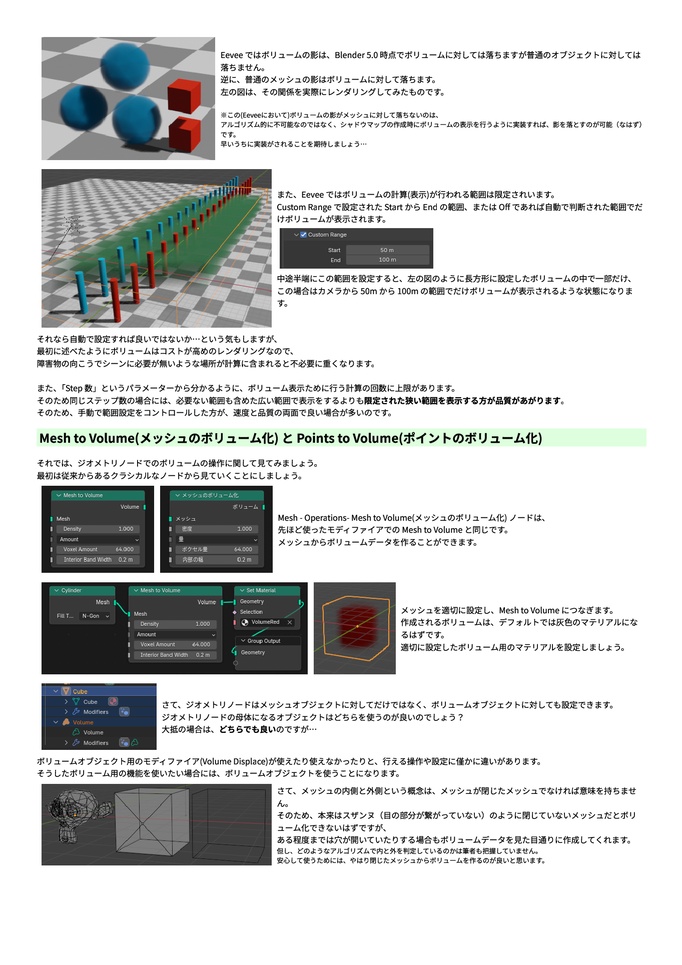 Blender ジオメトリノードの書 中巻