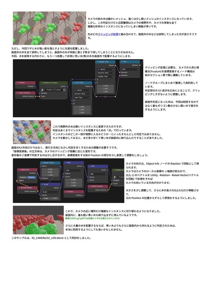 Blender ジオメトリノードの書 中巻