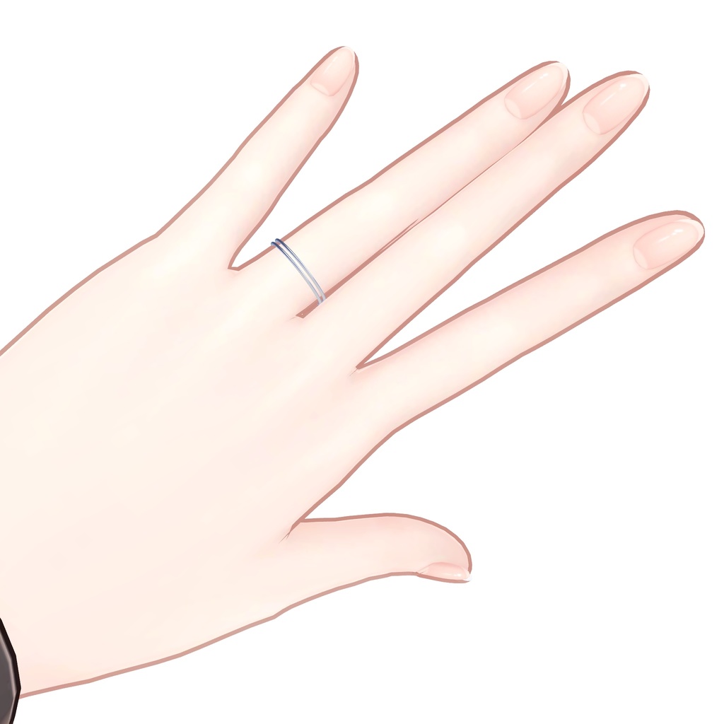 【3アバター対応】SimpleRing ‐シンプルリング‐【VRChat想定】