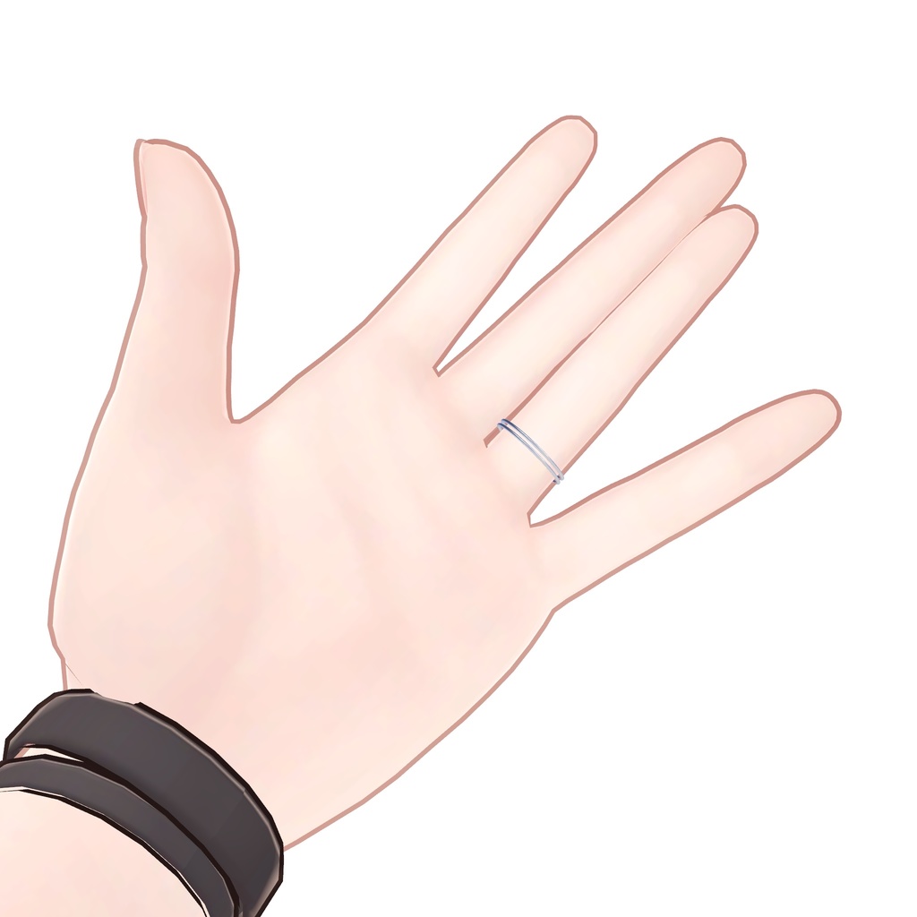【3アバター対応】SimpleRing ‐シンプルリング‐【VRChat想定】