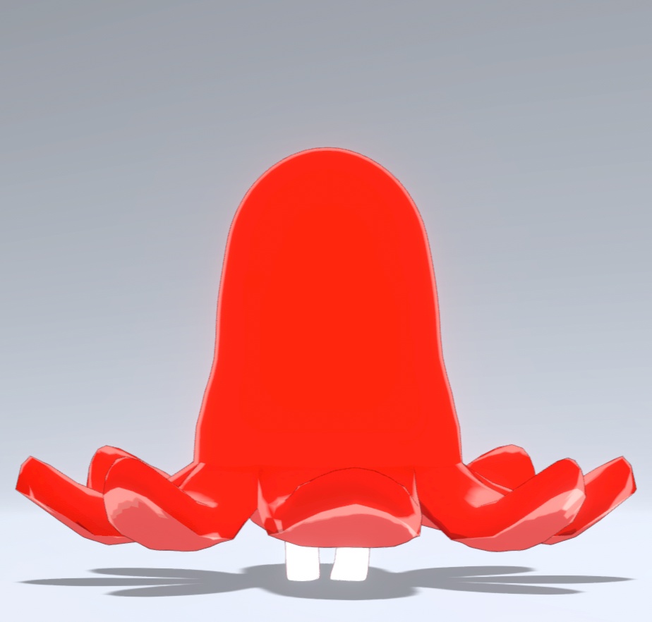 【VRC想定】タコさんウインナーのきぐるみ【みみのこ・まめふれんず対応】