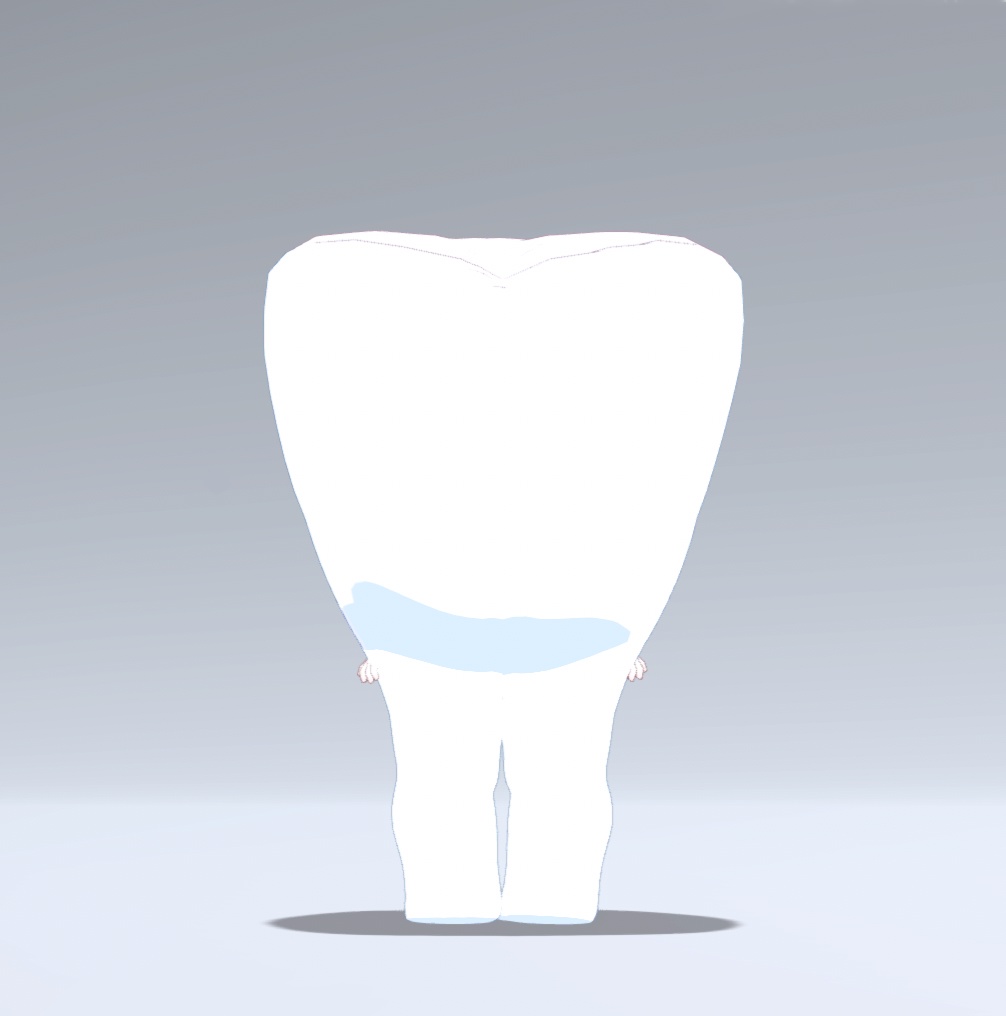 【VRC想定】奥歯のきぐるみ【まめふれんず対応】