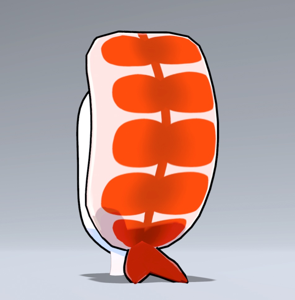 【VRC想定】お寿司のきぐるみ(4種)【まめふれんず対応】