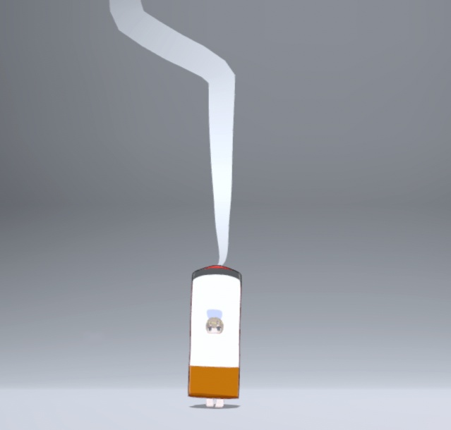 【ギミック付き】タバコのきぐるみ【まめふれんず対応】