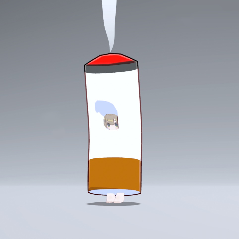 【ギミック付き】タバコのきぐるみ【まめふれんず対応】