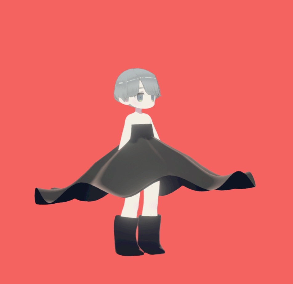 【VRC想定】うさてるてるセット【まめふれんず対応】