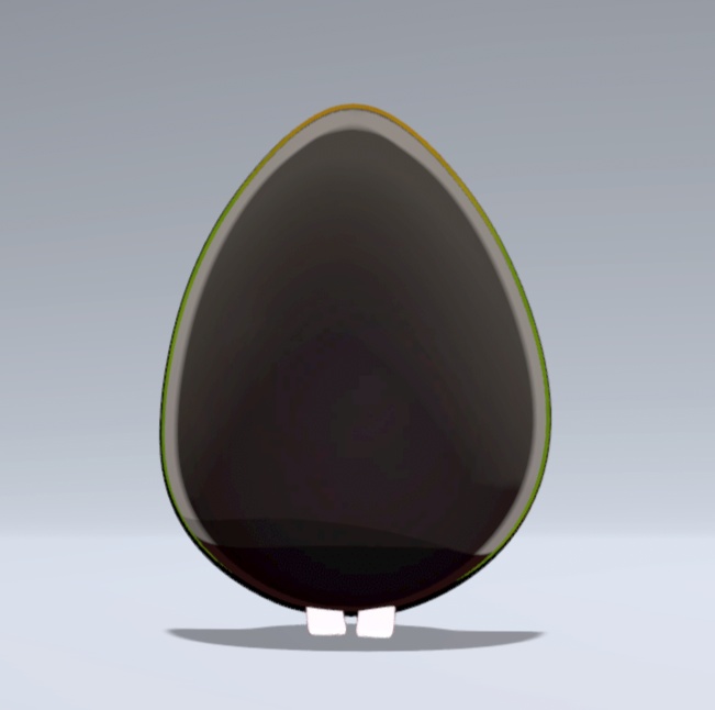 【VRC想定】アボカドのきぐるみ【4アバター対応】