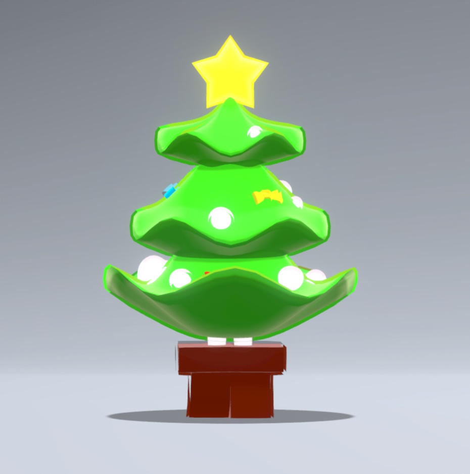 【VRC想定】クリスマスツリーのきぐるみ【まめふれんず対応】