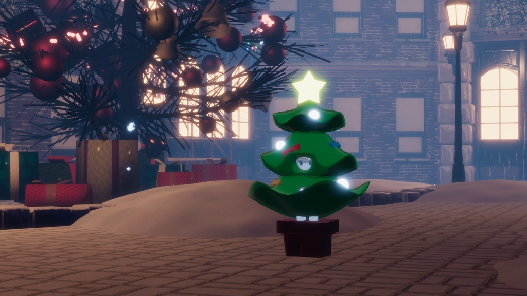 【VRC想定】クリスマスツリーのきぐるみ【まめふれんず対応】