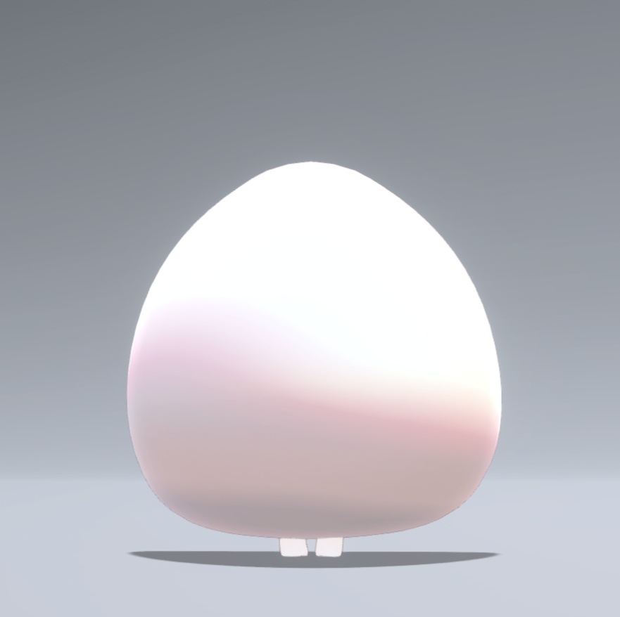 【VRC想定】いちご大福のきぐるみ【まめふれんず対応】