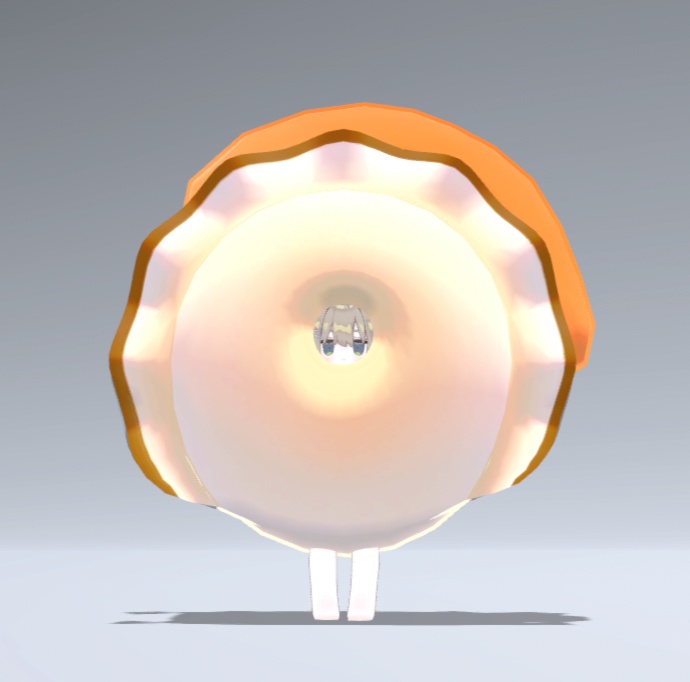 【VRC想定】ほたてのきぐるみ【まめふれんず対応】