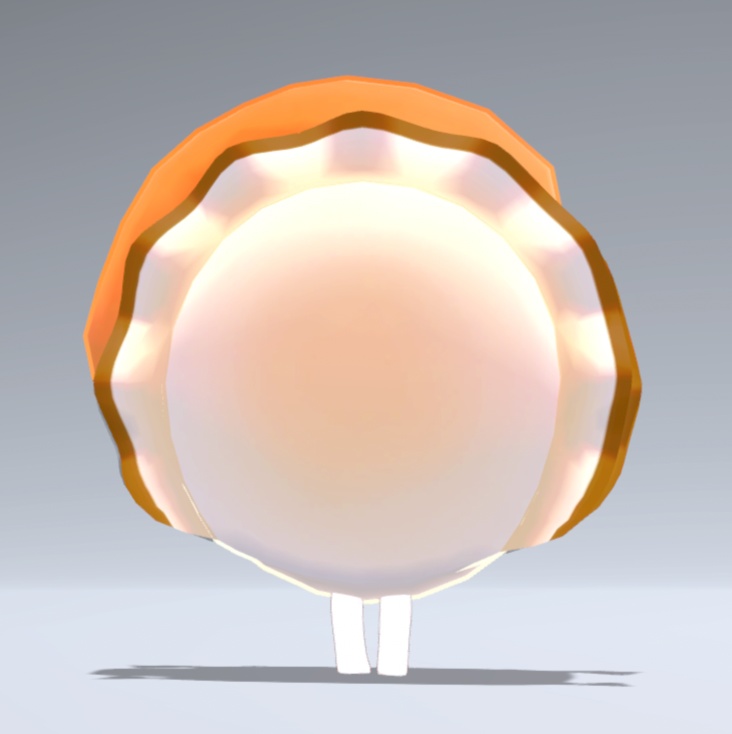 【VRC想定】ほたてのきぐるみ【まめふれんず対応】