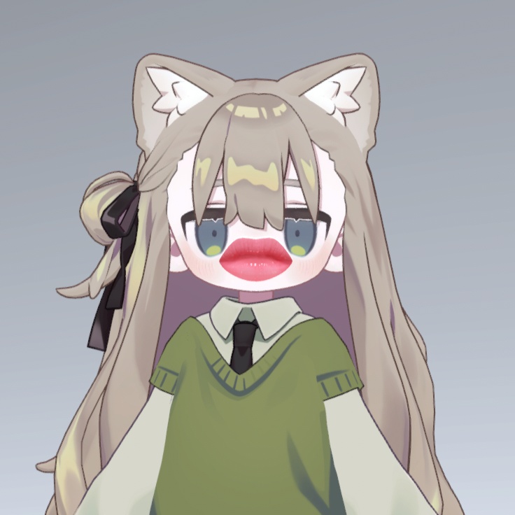 【VRC想定】魅惑の唇【複数アバター対応】