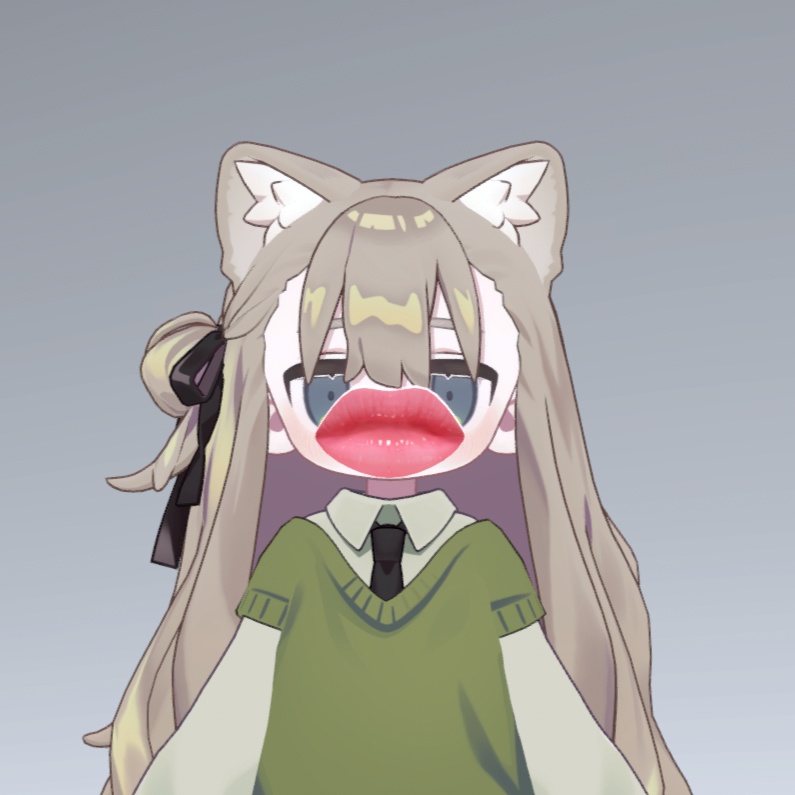 【VRC想定】魅惑の唇【複数アバター対応】