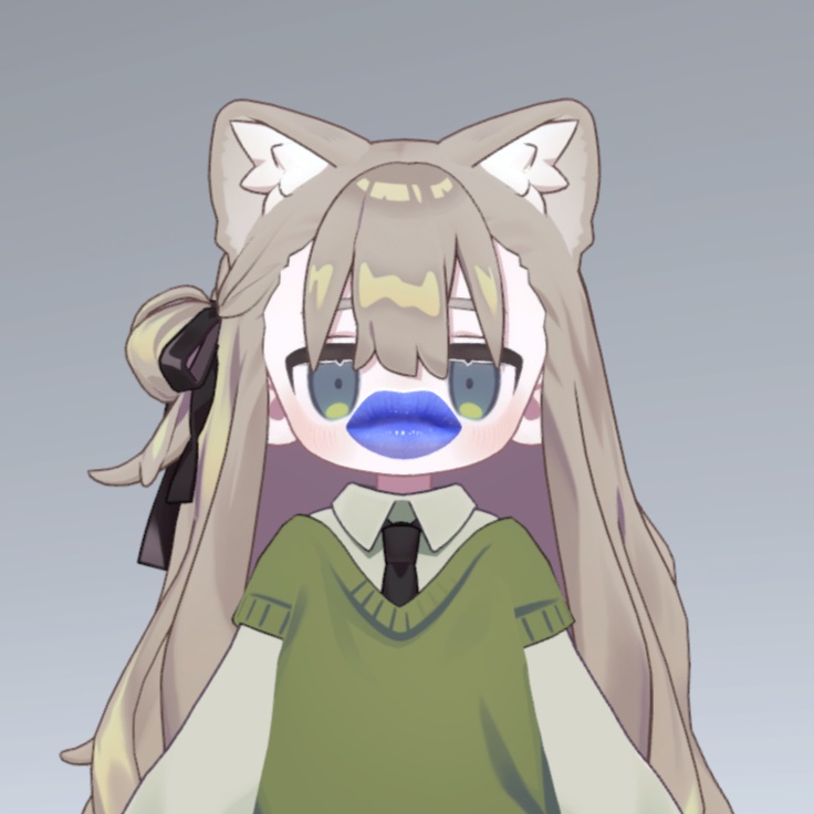 【VRC想定】魅惑の唇【複数アバター対応】