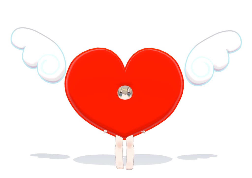【VRC想定】BIG LOVEのきぐるみ【まめふれんず対応】