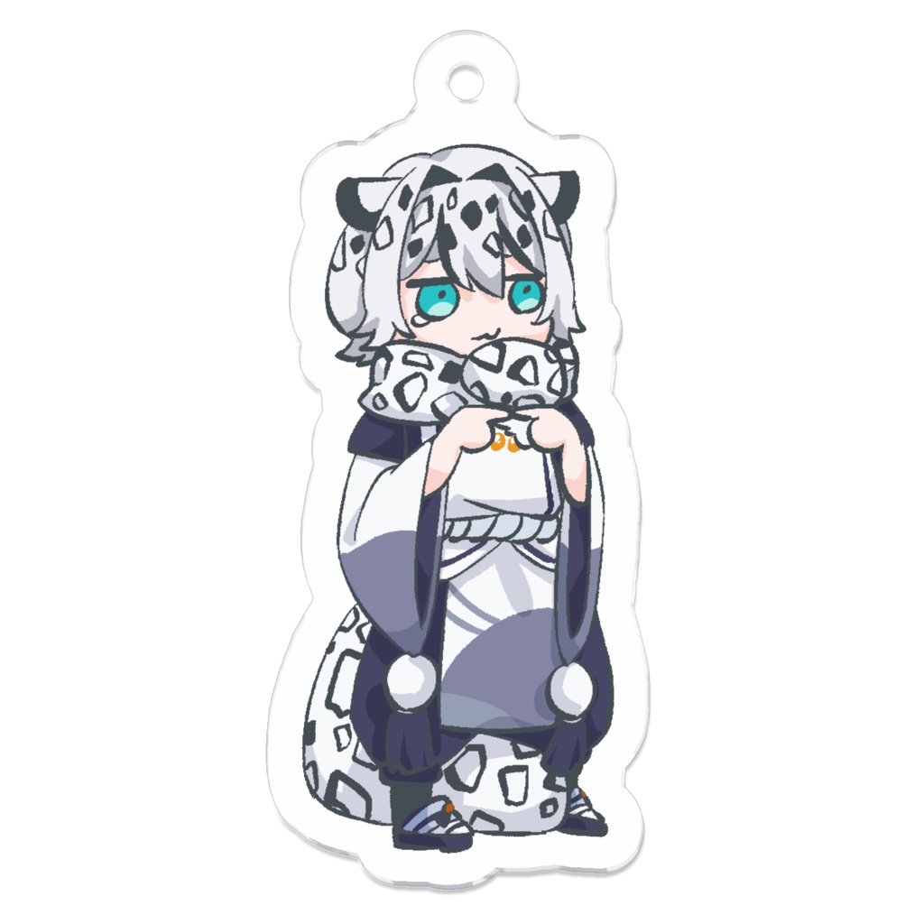 わいちゃ描きおろし　雪吹アクリルキーホルダー②
