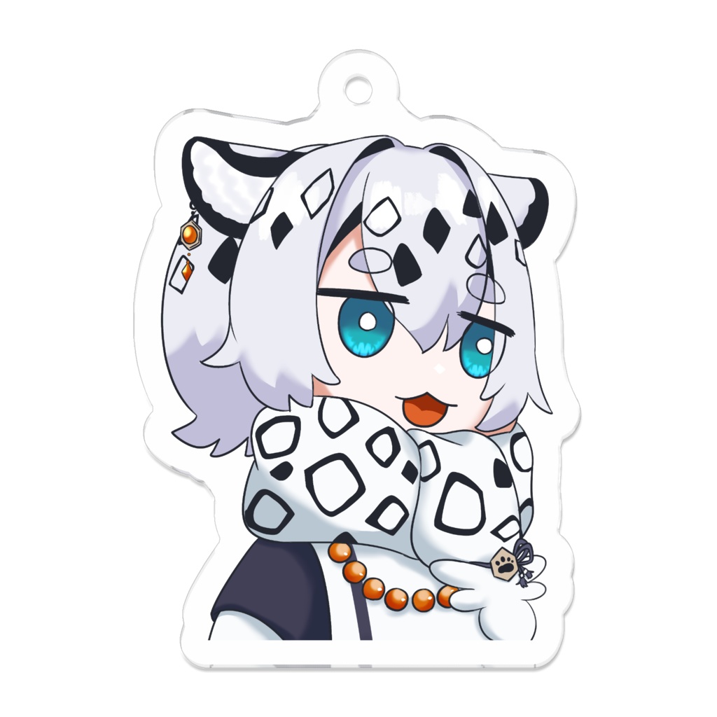 わいちゃ描きおろし　雪吹アクリルキーホルダー①