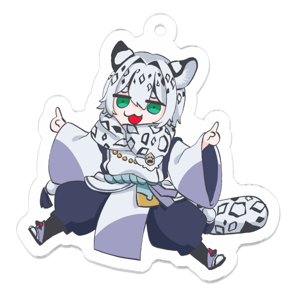 わいちゃ描きおろし　雪吹アクリルキーホルダー③