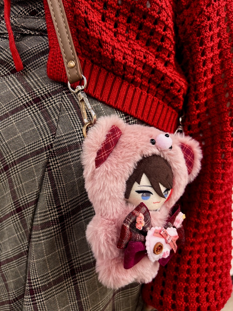 チョコくまちゃん 10cmぬい服 にじぱぺ服 着ぐるみ