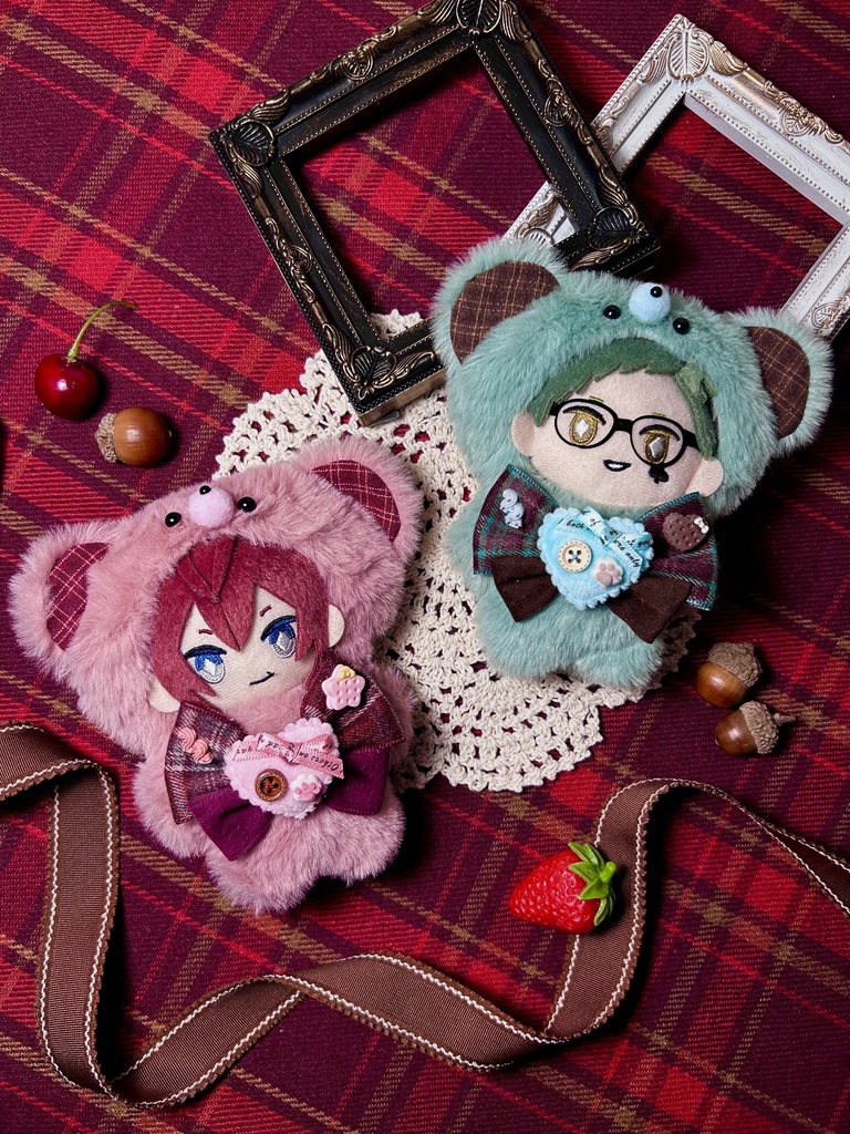 チョコくまちゃん 10cmぬい服 にじぱぺ服 着ぐるみ