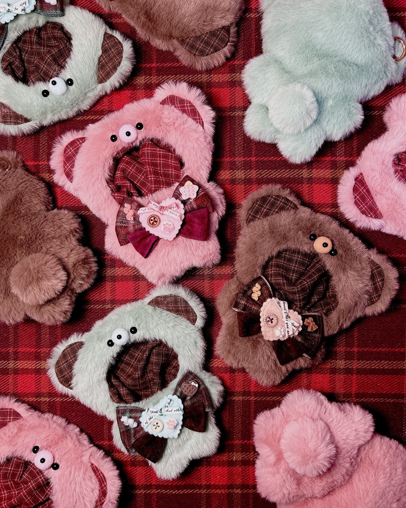 チョコくまちゃん 10cmぬい服 にじぱぺ服 着ぐるみ