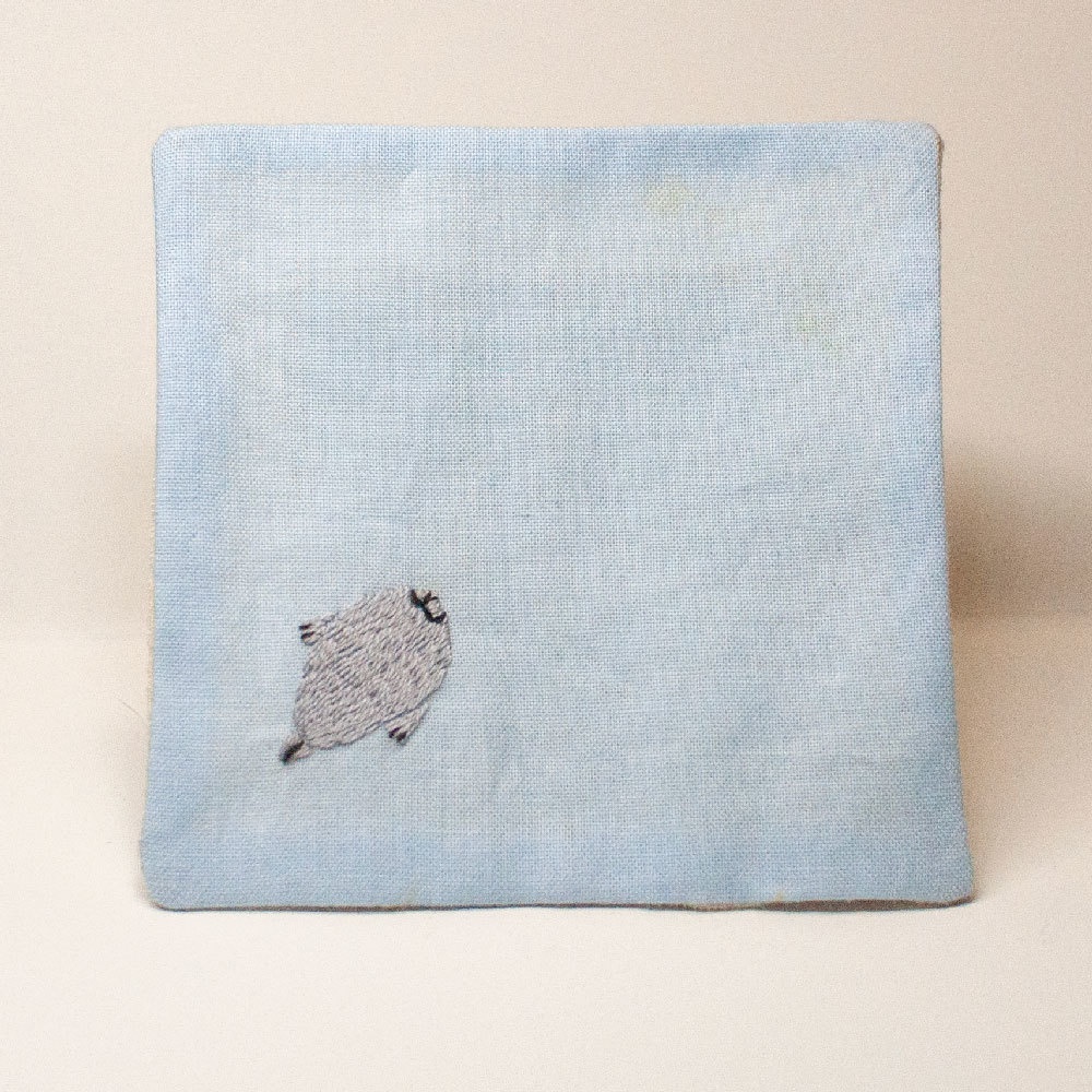 刺繍コースター