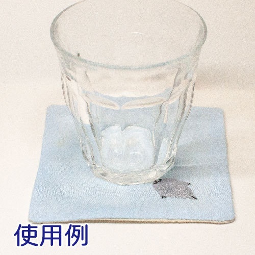 刺繍コースター