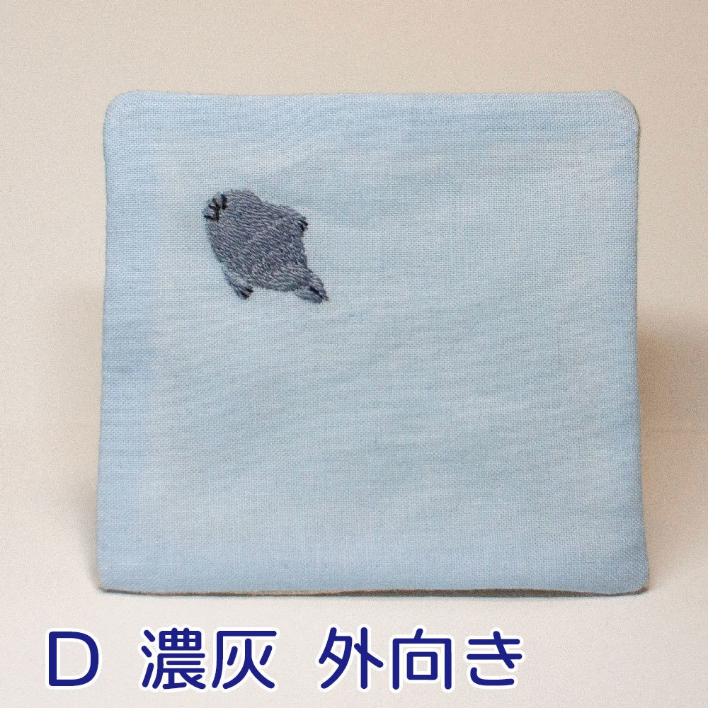 刺繍コースター