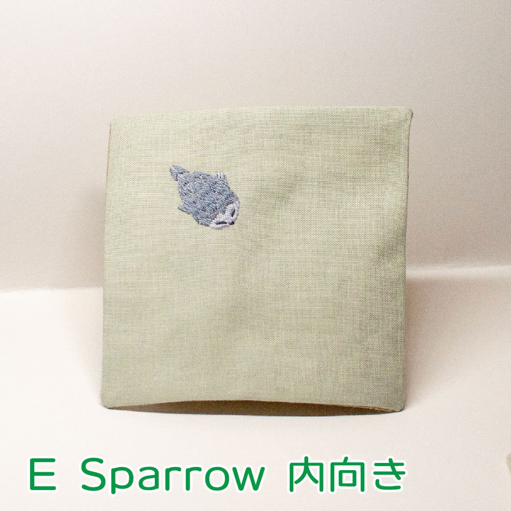 刺繍コースター(緑)