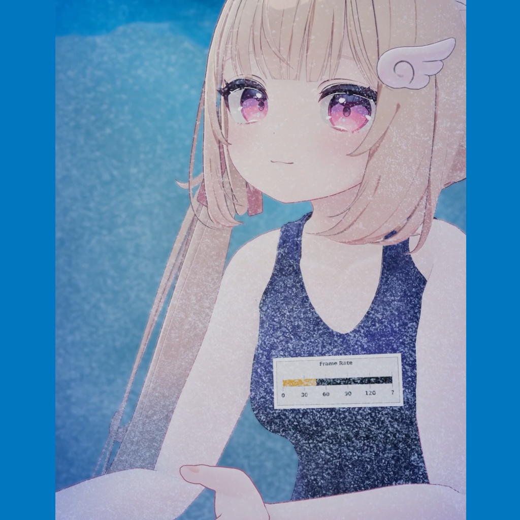 【VRChat】VRC FPS Display【MA対応】