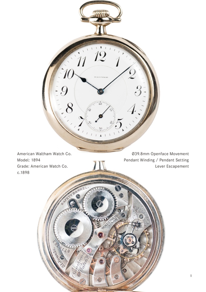 Antique Watch Overhaul Handbook 13