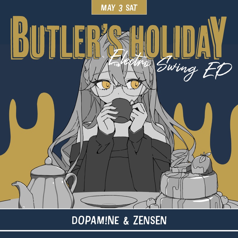 5th Vocaloid Electro Swing Album『Butler's Holiday』