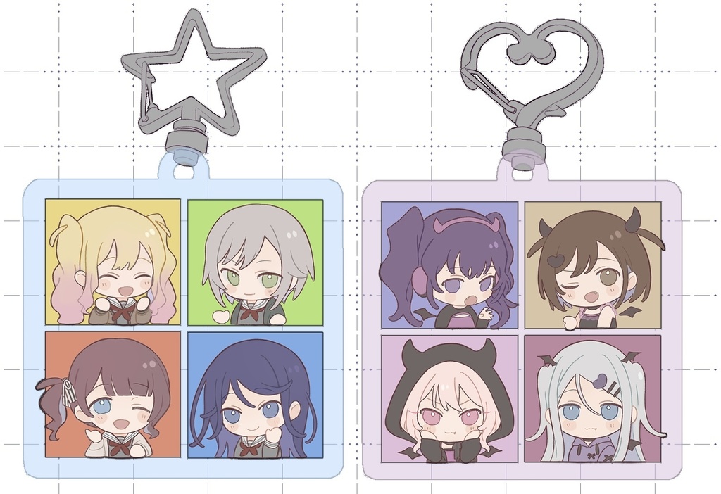 アクリルキーホルダー