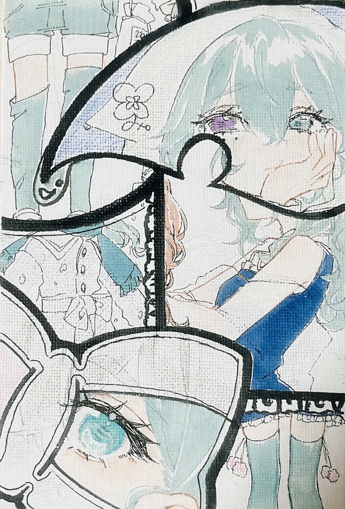 OC詰め込み原画キャンバス