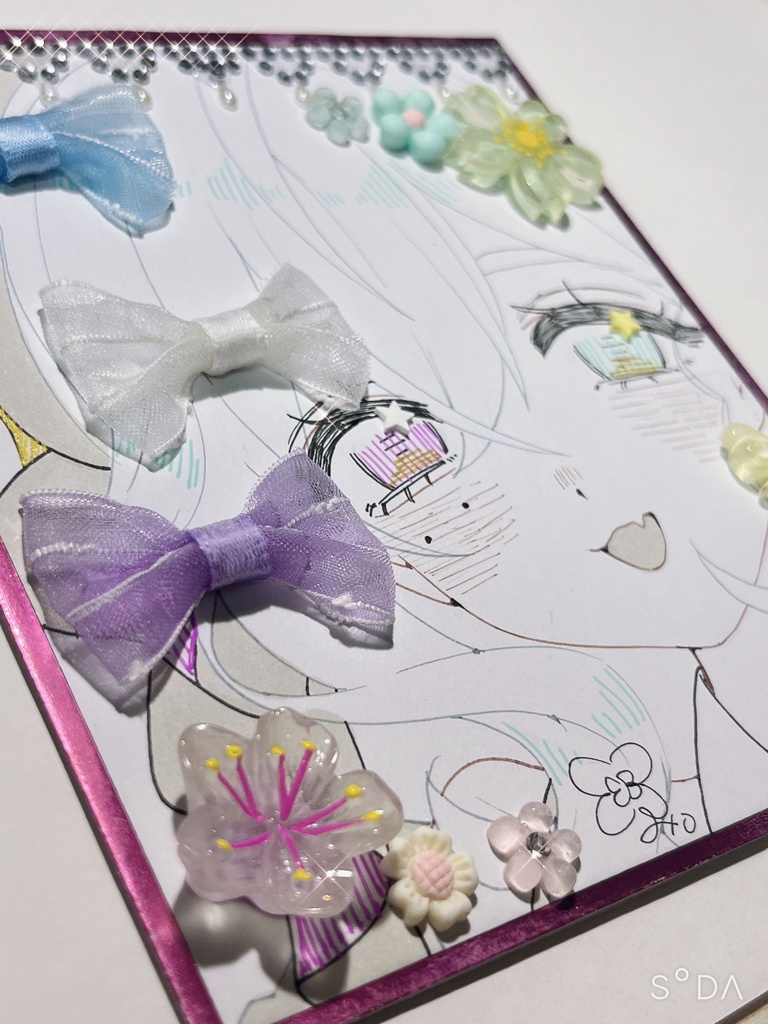 原画色紙/つつみ。