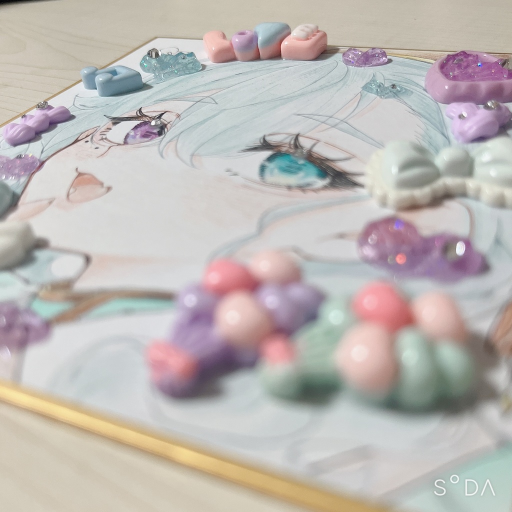 原画色紙/つつみ。