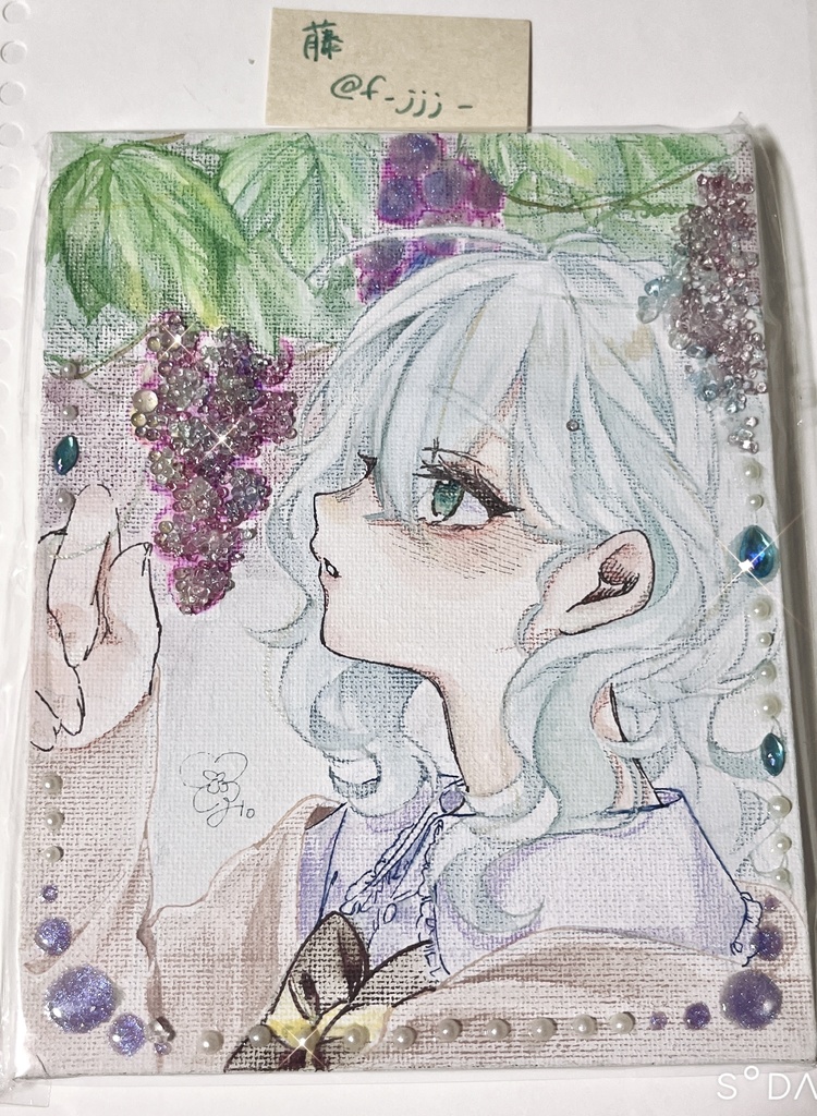 原画キャンバス/つつみ。