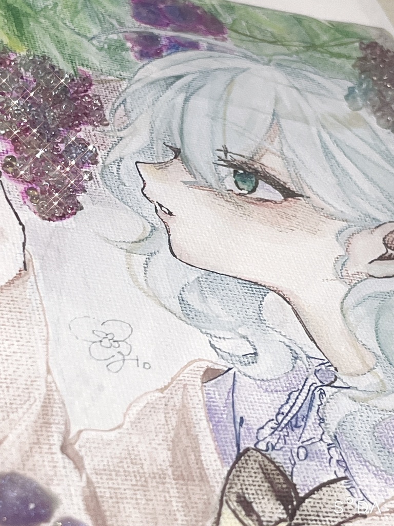 原画キャンバス/つつみ。