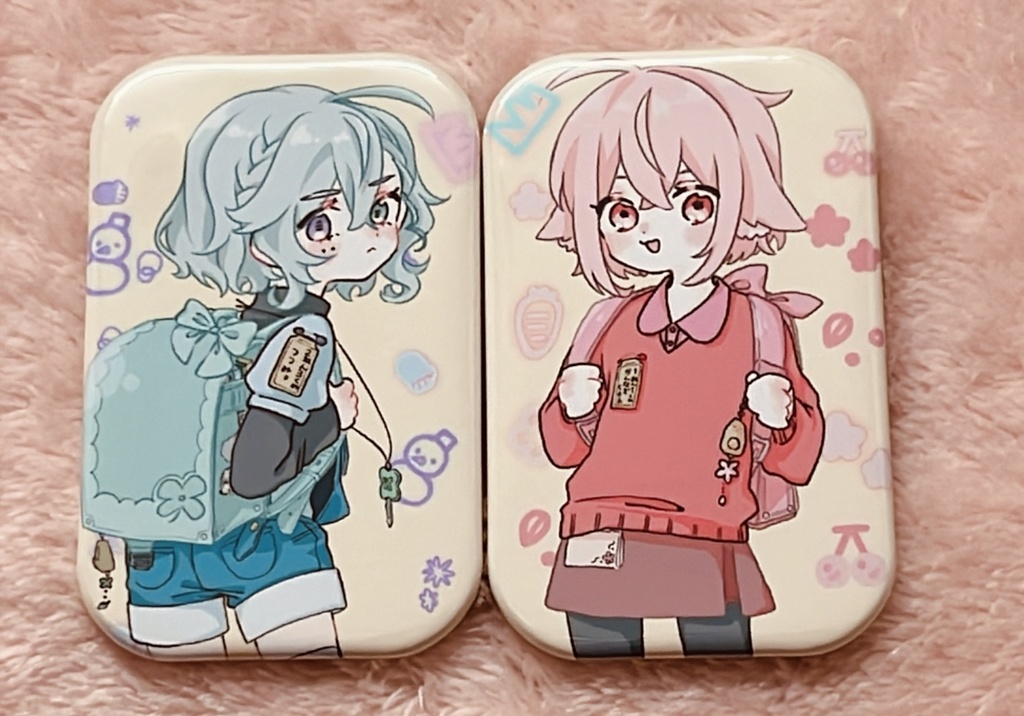 缶バッジ(小学生パロ)