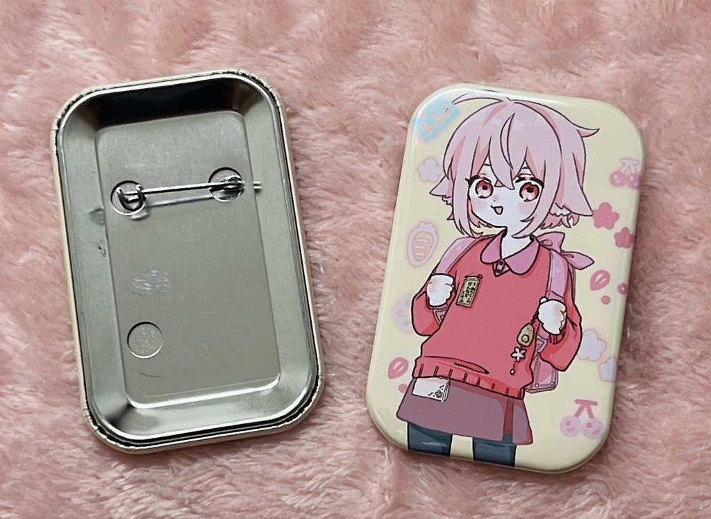 缶バッジ(小学生パロ)