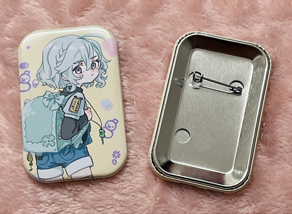 缶バッジ(小学生パロ)
