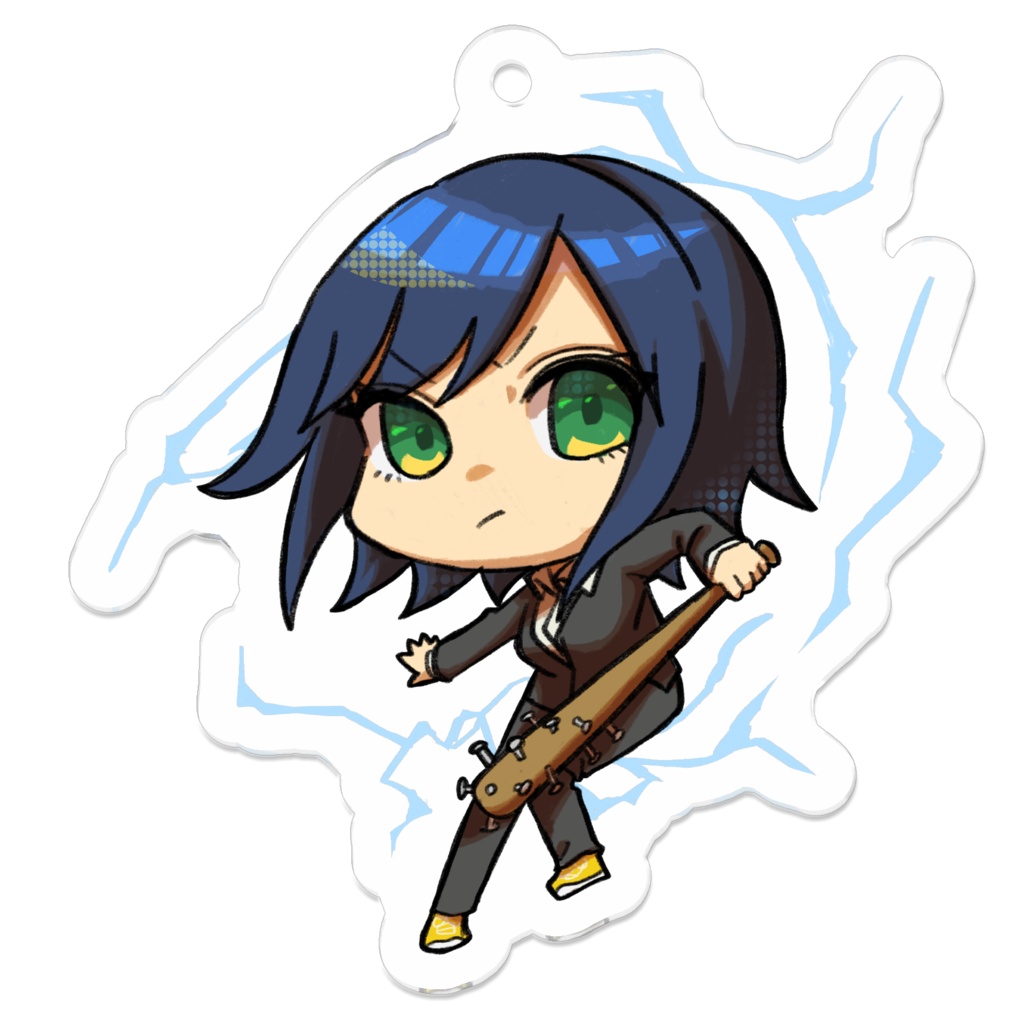 山田のデフォルメ神キーホルダー