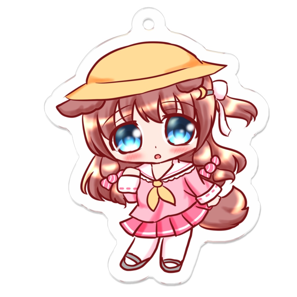文月ちゃんアクキー