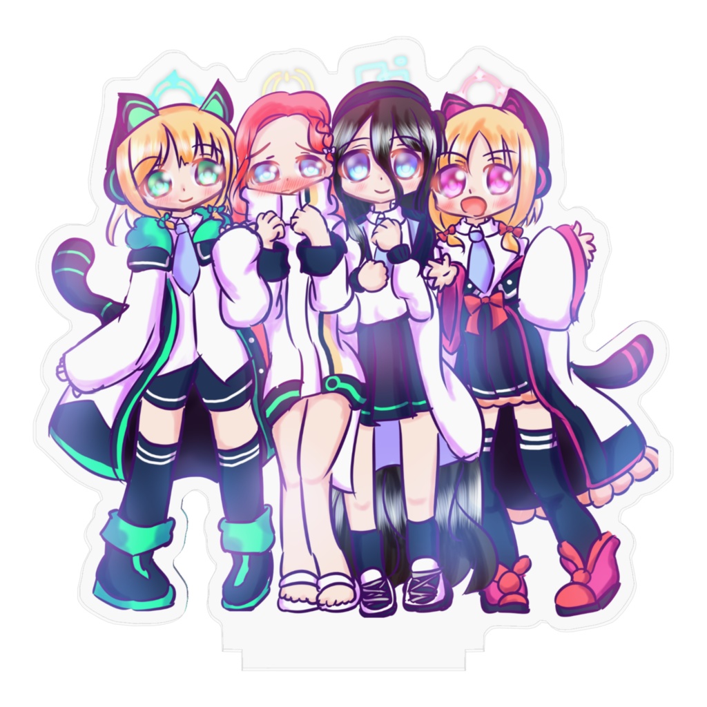 ゲーム開発部アクリルスタンド