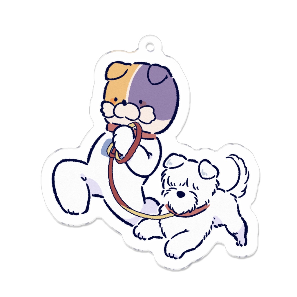 お散歩キーホルダー