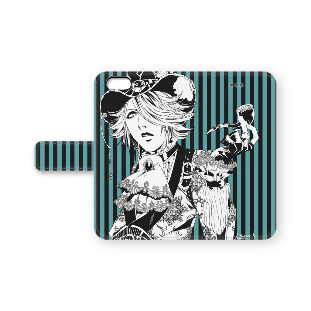 スチームパンクiPhone6ケース【Blue】